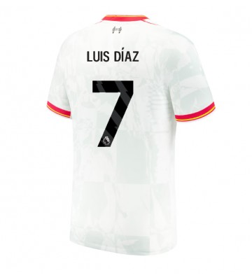 Liverpool Luis Diaz #7 Replika Tredjetrøje 2024-25 Kortærmet
